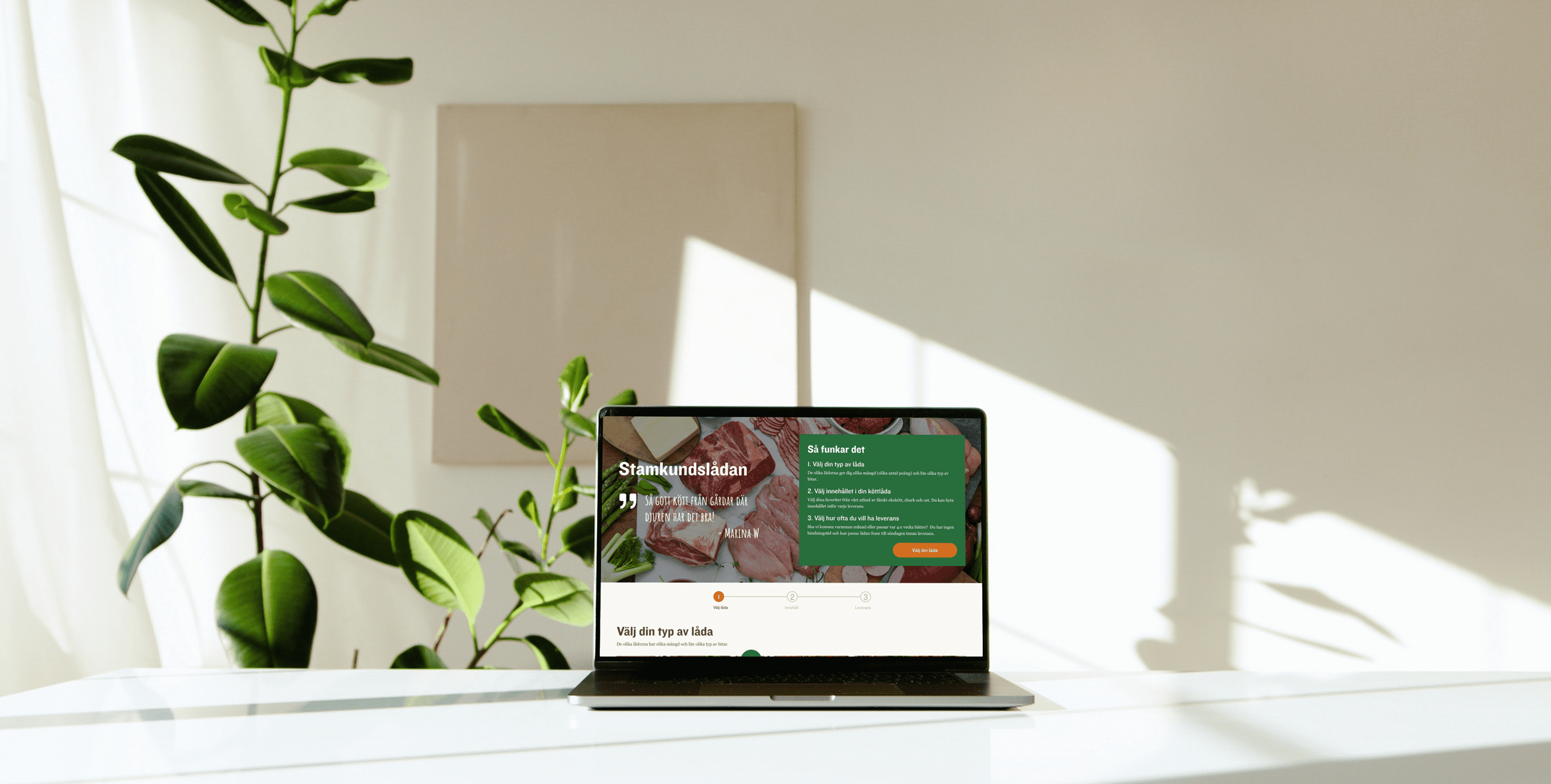 Optimering av digital prenumerationstjänst för köttlådor