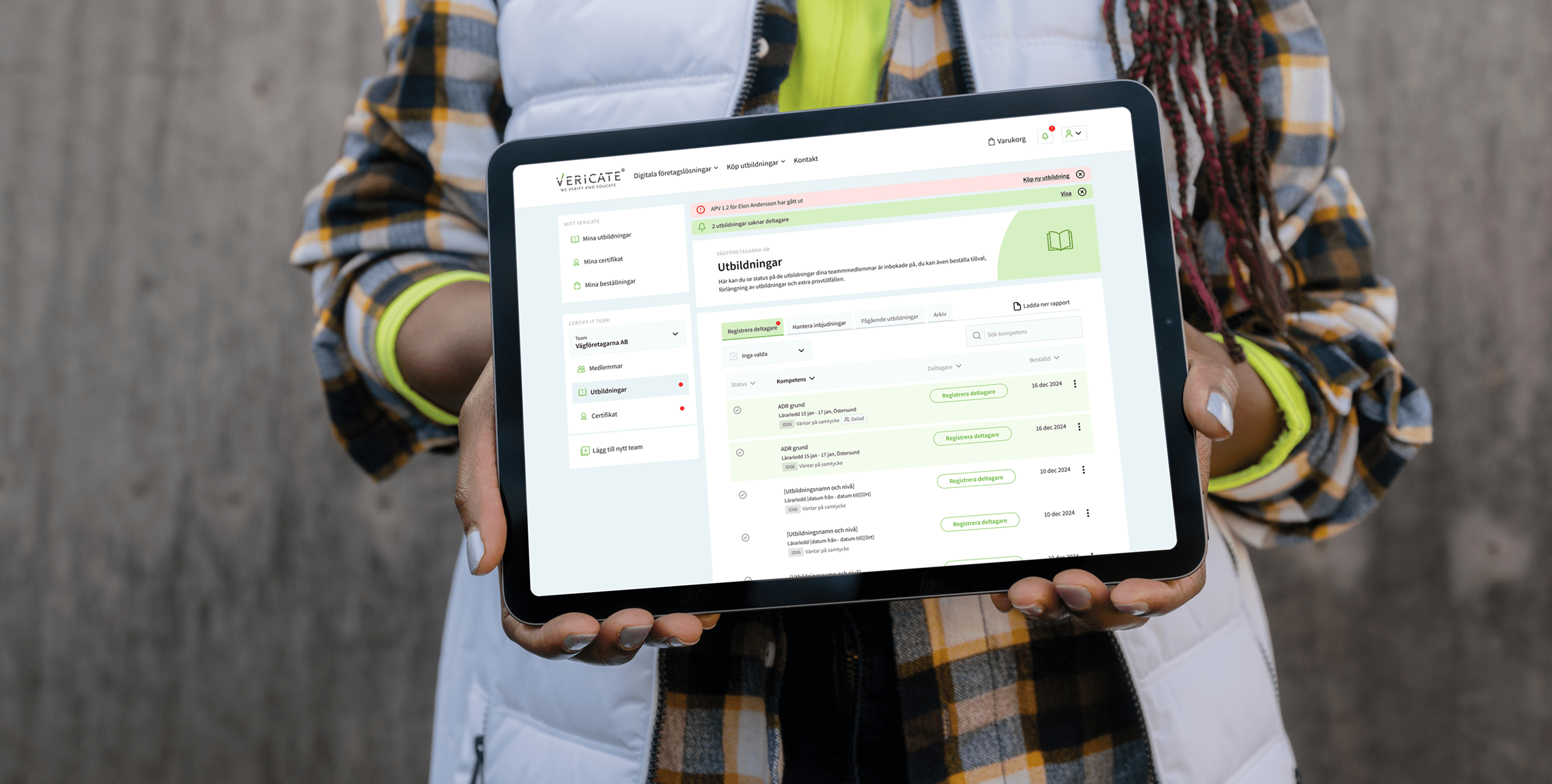 Sömlös kompetenshantering från e-handel till utbildningsuppföljning